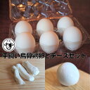 【ふるさと納税】【11月〜3月限定・牛乳】平飼い烏骨鶏卵 6個 モッツァレラチーズ 100g×2 ストリングチーズ 50g×2