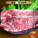 【ふるさと納税】国産 黒毛和牛 経産牛 牛肉サーロインステーキ(約300g)