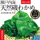 26位! 口コミ数「0件」評価「0」風味豊かな 瀬戸内 わかめ 22g×6袋 エビス水産【岡山 瀬戸内海 天然 カットわかめ】　【 常備菜 無添加 無着色 味噌汁 炊き込み 】