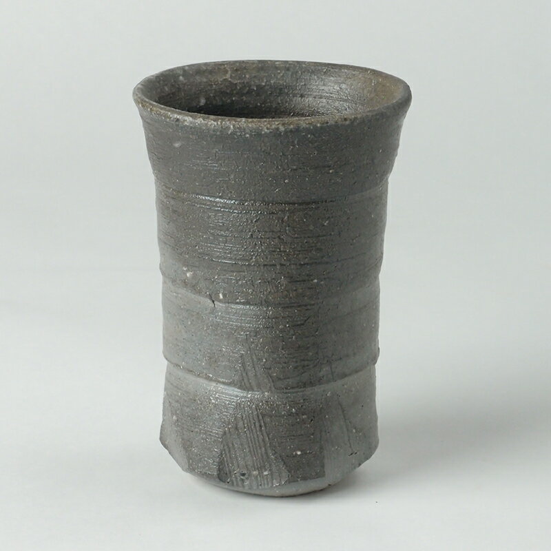 寒風須恵器 ビアマグ(作:末廣 学)