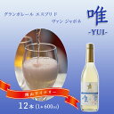 名称ワイン内容量グランポレール エスプリ ド ヴァン ジャポネ 唯-YUI- スパークリングワイン 600ml×12本 アルコール度数 11％ 飲み頃温度 5～7℃ 味のタイプ やや辛口 容器 瓶、スクリューキャップ品原材料ぶどう（日本産）、炭酸、/酸化防止剤（亜硫酸塩）保存方法冷暗所にて保存事業者赤坂青空市配送方法常温配送備考※画像はイメージです。 ※20歳未満の飲酒は法律で禁止されています。20歳未満の申し受けは致しておりません。 ※妊娠中や授乳期の飲酒は、胎児・乳児の発育に悪影響を与えるおそれがあります。 ・ふるさと納税よくある質問はこちら ・寄附申込みのキャンセル、返礼品の変更・返品はできません。あらかじめご了承ください。【ふるさと納税】ワイン グランポレール エスプリ ド ヴァン ジャポネ 唯-YUI- 12本（1本 600ml）スパークリングワイン 中辛口 サッポロビール 岡山ワイナリー　【 お酒 爽やかな酸味 やや辛口 飲みやすい 微発泡 】 「エスプリ ド ヴァン ジャポネ」とは、フランス語で「日本ワインの心」を意味します。デラウェア種の特徴である華やかなアロマとケルナー種の爽やかな酸味を引き出した、やや辛口で飲みやすい味わいの優しい微発泡のスパークリングワインです。お酒 爽やかな酸味 やや辛口 飲みやすい 微発泡※当該返礼品は、原材料の仕入れ、選別、発酵、熟成、濾過、瓶詰までの工程を行うことにより、全体の付加価値の半分を一定以上上回る割合を占めています。 寄附金の用途について 市政全般 自然保護 教育振興 福祉増進 産業振興 歴史保存 魅力発信 スポーツ 受領証明書及びワンストップ特例申請書のお届けについて 【受領証明書】 入金確認後、注文内容確認画面の【注文者情報】に記載の住所にお送りいたします。 発送の時期は、入金確認後3週間～1ヶ月程度を目途に、お礼の特産品とは別にお送りいたします。 【ワンストップ特例申請書】 ワンストップ特例申請書については、12月27日までに入金確認できたもののみ、赤磐市より申請書を郵送させていただきます。 28日以降の入金確認となる場合は、以下のURLよりダウンロードしていただくか、自治体マイページよりオンラインワンストップ申請をご利用ください。 ★ダウンロードはこちら URL：https://event.rakuten.co.jp/furusato/guide/onestop/ ★オンライン申請はこちら https://event.rakuten.co.jp/furusato/guide/onestop/online/ 郵送の場合、令和6年1月10日までに申請書が当庁まで届くように発送ください。オンライン申請の場合も令和6年1月10日までに申請してください。 マイナンバーに関する添付書類に漏れのないようご注意ください。