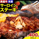 【ふるさと納税】牛肉 サーロインステーキ 肉 美星牛 約400g 200g × 2枚 ハレノヒ良品《90日以内に出荷予定(土日祝除く)》岡山県 浅口市 肉 和牛 国産 牛肉 サーロイン ステーキ 400g 美星和牛 冷凍 送料無料