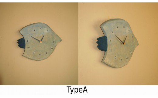 鳥の木の時計(BIRD) インテリア 無垢材