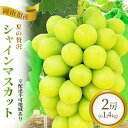 名称シャインマスカット内容量岡山県産 シャインマスカット 2房（1.4kg以上） 【1房（700g以上）×2箱】【7月10日から7月20日の期間に発送】 岡山県内産（5条8号ハ） ※お届け日の指定、時間帯の指定は申し訳ないですが、お受けできません。 ※ぶどうは大変傷みやすいフルーツです。受取後すぐにお品の状態をご確認ください。産地岡山県事業者潮ぶどう農園配送方法常温配送お届け時期2024年7月10日～2024年7月20日備考※画像はイメージです。 ※オンライン決済のみの取扱となります。 ※お届け日の指定、時間帯の指定は申し訳ないですが、お受けできません。 ※沖縄県、離島にはお届けできません。 ※出荷時期になりましたら、別途メールにてお届けについてのご案内をさせていただきます。 ※天候や収穫状況によりお届けが遅れることがあります。万が一手配ができないときは別途ご連絡させていただく場合がございます。 ※本品は”押し””キズ”等、箱毎に検品を行い、梱包には細心の注意を払い出荷致しますが、輸送中の振動などを原因とする若干の”押し””キズ”等が入る場合もありますので、誠に恐縮ですがご理解の上、ご依頼下さい。 ※返礼品の送付先住所の不備や長期不在等により配送不可となった場合の再送はいたしかねます。また、お受け取りに時間を要し返礼品に傷みが生じた場合の再送も対応しかねますので、ご了承ください ※賞味期限：出荷日より5日 ※種なしぶどうでも、生育の関係で稀に種がある場合がありますので、予めご了承ください。 ・ふるさと納税よくある質問はこちら ・寄附申込みのキャンセル、返礼品の変更・返品はできません。あらかじめご了承ください。【ふるさと納税】ぶどう 2024年 先行予約 夏の贅沢 シャインマスカット 2房(1.4kg以上)【1房(700g以上×2箱)】【7月10日から7月20日までに発送】　【里庄町】　お届け：2024年7月10日～2024年7月20日 ●先行予約●2024年の収穫時期に順次出荷します！ 【配送不可：沖縄県・離島】 晴れの国岡山から獲れたて『夏の贅沢シャインマスカット』2房（1.4kg以上）【1房（700g以上）×2箱】をお届けします。 温室で加温し、徹底した温度管理の中で育てることで、7月10日から出荷を行っています。夏のご贈答にも最適です。 日本一のぶどう作りを目指す、中嶋農法認証産地である「潮ぶどう農園」。土壌診断に基づく健全な土づくり、作物の健全な生育を維持するための生育コントロール技術、2つの基本技術で作り上げたこだわりのシャインマスカットです。 皮ごと食べられて種無し、マスカットの風味とパリッと歯ごたえのある食感が魅力の高糖度の新鮮採り立てシャインマスカットを是非ご賞味ください。 ぶどう ブドウ 葡萄 シャイン マスカット フルーツ 種無し 種なし 大粒 国産 岡山県産 ギフト プレゼント 贈答 手土産 お祝い 家庭用 お取り寄せ 取寄せ グルメ 農家直送 産地直送 7月発送 送料無料 令和6年 2024年 先行予約 1.4kg 寄附金の用途について 町政全般の中から町長が指定する事業 元気でいきいきと暮らせるまちづくり【保健・医療・福祉】 希望を持ち、豊かな心を育むまちづくり【教育・文化・スポーツ】 快適で安全・安心なまちづくり【生活環境】 自然と共生する美しいまちづくり【環境保全】 人が集い交流するまちづくり【都市基盤】 活力と魅力あふれる元気なまちづくり【産業】 町民とともに創る持続可能なまちづくり【町民参加・行財政】 受領証明書及びワンストップ特例申請書のお届けについて 【受領証明書】受領証明書は、ご入金確認後、注文内容確認画面の【注文者情報】に記載の住所にお送りいたします。発送の時期は、寄附確認後1～2週間程度を目途に、お礼の品とは別にお送りいたします。【ワンストップ特例申請書について】ワンストップ特例をご利用される場合、令和7年1月10日までに申請書が当町まで届くように発送ください。マイナンバーに関する添付書類に漏れのないようご注意ください。【重要】1月10日必着のスケジュールとなります。年末に寄附をしていただく場合には、大変お手数をおかけいたしますが、ワンストップ特例申請書様式等をダウンロードしていただき、取得されることを推奨します。URL:https://event.rakuten.co.jp/furusato/guide/onestop/※町HPへアクセスいただければ、ワンストップ特例申請書用封筒の添付がございます。なお、当町では「自治体マイページ」による「オンラインワンストップ特例申請」に対応しています。ワンストップ特例申請書の発送については、書類のお届けに通常より時間を要する場合がございます。そのため、当町では「オンラインワンストップ特例申請」を推奨します。詳細は、下記自治体マイページをご覧ください。(自治体マイページ)URL:https://link.rakuten.co.jp/0/113/012/