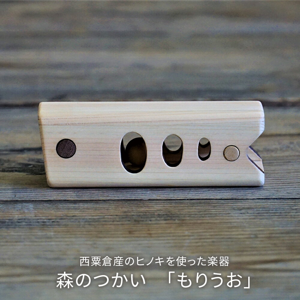 木のおもちゃ 楽器 森のつかい もりうお O-mr-A28A