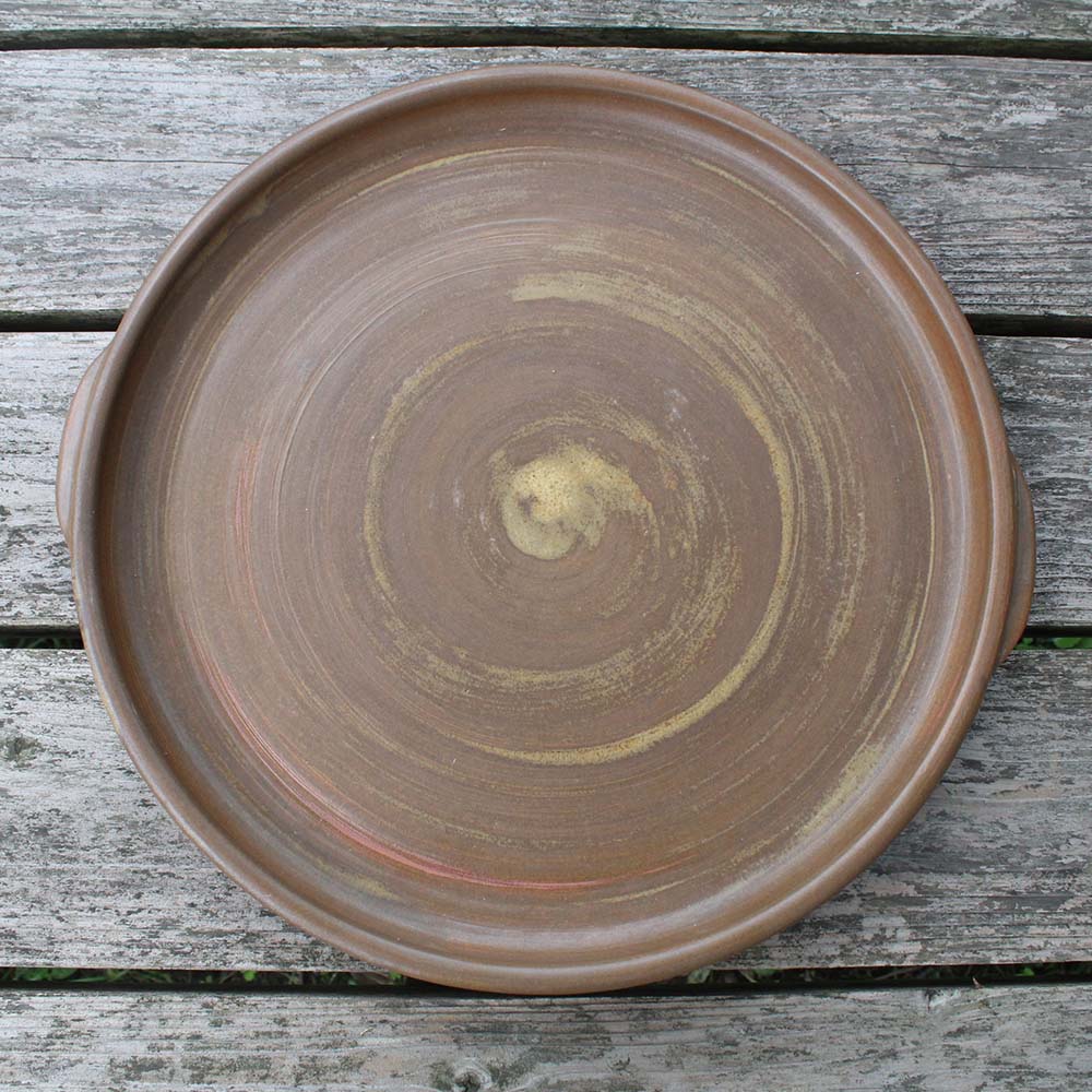 若杉窯 陶板(直径38cm) W-ww-022A