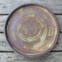 【ふるさと納税】若杉窯 陶板(直径37cm) W-ww-025A