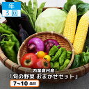 51位! 口コミ数「6件」評価「4.67」【3回定期便】＜春・夏・秋 年3回発送＞西粟倉産「旬の野菜 おまかせセット」 F-FF-B00A