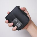 【ふるさと納税】F023 折財布 / MA-1 ブラック