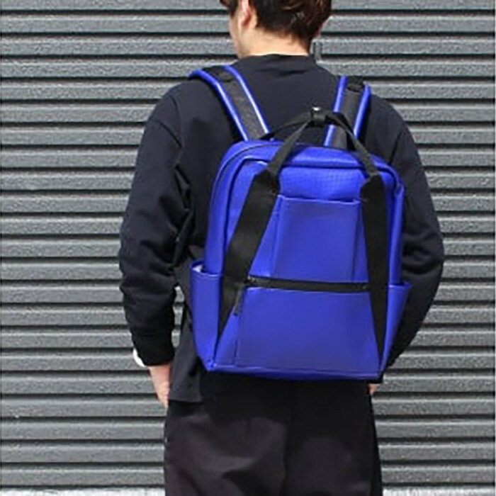 【ふるさと納税】バックパック/ ブルー M088