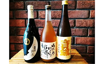 【ふるさと納税】雨後の月 月光、梅酒、宝剣純吟セット　【お酒・日本酒・大吟醸酒・お酒・お酒・日本酒・純米吟醸酒】