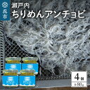 瀬戸内 ちりめんアンチョビ（80g×4）広島県産 国産アンチョビ 塩漬け 発酵 おつまみ 隠し味 調味料 晩酌 ご飯のお供 広島県 呉市