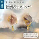 【ふるさと納税】牡蠣の街 呉市産 牡蠣殻 イヤリング【oyster shell jewelry】シンプル かわいい 可愛い 金属アレルギー 対応 サージカルステンレス アクセサリー ジュエリー 贈り物 ギフト プレゼント 送料無料 広島県 呉市(4)