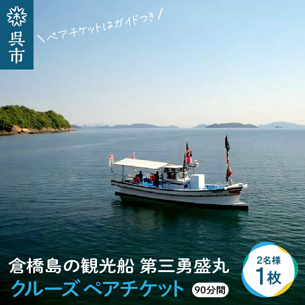 【ふるさと納税】倉橋島の観光船 第三勇盛丸 クルーズ ペアチケット