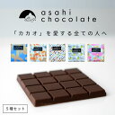 【ふるさと納税】ビーントゥバー チョコレート 5種セット(ベネズエラ・ガーナ・インド・タンザニア・ホワイトニブ) ハイカカオ 高カカオ 71% 無添加 てんさい糖使用 手作り 福祉施設製造 ギフト プレゼント あさひチョコレート