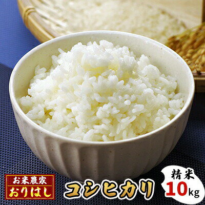 人気ランキング第7位「広島県竹原市」口コミ件数「0件」評価「0」【先行予約】お米 コシヒカリ 精米 10kg おにぎり 竹原市 小梨町 お米農家 おりはし　【 広島県産 白米 名水 甘み おむすび ご飯 】※2024年9月頃より順次発送予定