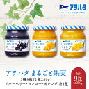 【ふるさと納税】 ジャム　ブルーベリー ／ マンゴー ／ オレンジ 各3瓶　 まるごと果実 3種9瓶（1瓶250g）　アヲハタ　【 加工食品 果物 フルーツ 詰め合わせ フルーティー 果肉 ゴロゴロ フルーツスプレッド 】