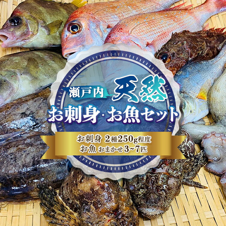 【ふるさと納税】瀬戸内「天然」お刺身・お魚セット（...