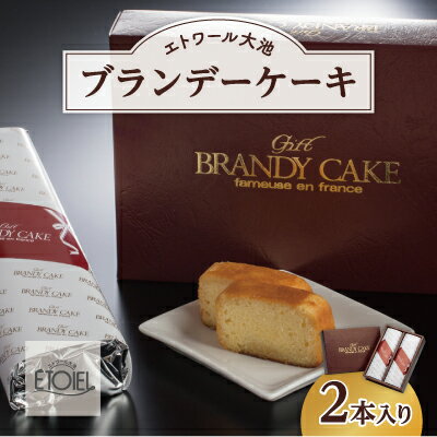 ブランデーケーキ 2本入り (1本450g) エトワール大池 071003