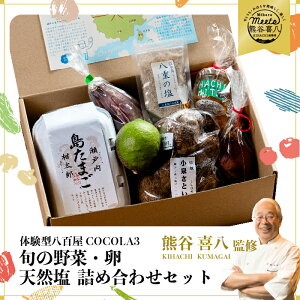【ふるさと納税】【熊谷喜八シェフ監修】栽培期間中無農薬・野菜のプロが選ぶ. 旬の野菜・卵・天然塩 全6~8品詰め合わせセット(レシピ付き) 野菜 塩 卵 たまご 有機農家 野菜セット オーガニック レシピ 広島県 三原市 佐木島 083004