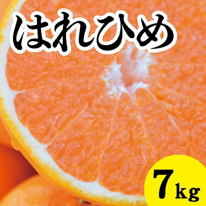 【ふるさと納税】みかん【先行受付】【2026年1月以降発送】 爽やかな香りと甘さに満足！ 新品種 はれひめ ＜約7kg＞ 広島 三原 佐木島 ..