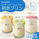 【ふるさと納税】初恋プリン3種類 5個セット かねしょう スイーツ デザート 濃厚チーズプリン 洋菓子 おやつ お菓子 菓子 ギフト 010001