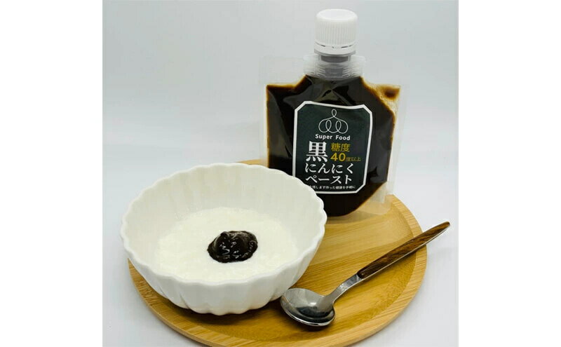 【ふるさと納税】黒にんにくペースト 100g×5パック セット (1) 黒にんにく にんにく 調味料 118001