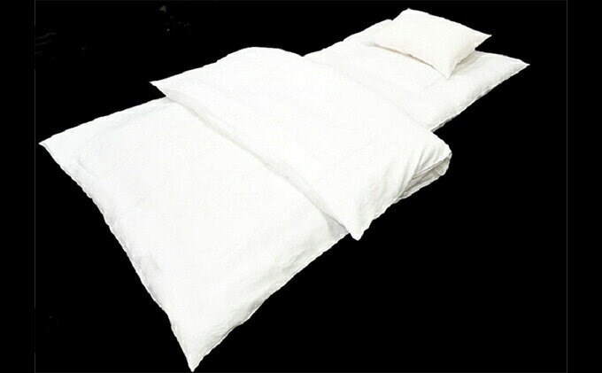 【ふるさと納税】トスコオーガニックラミーセット（敷カバー・掛カバー・BOXシーツ・ピローケース） 049005