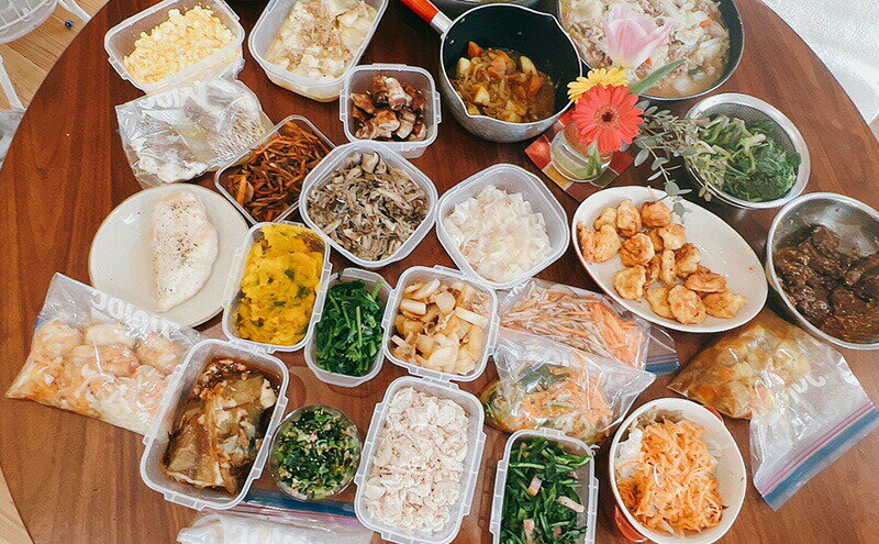 【ふるさと納税】3児のママ 管理栄養士 の「愛にあふれた 料理代行 」3時間コース（三原市内限定） Namis kitchen 128003