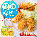 【ふるさと納税】冷凍 カキフライ (2種 食べ比べ 12粒×2袋) カレー×レモン 広島県産 冷凍カキフライ 広島牡蠣 牡蠣 かき カキ 料理 簡単 魚介類 海...