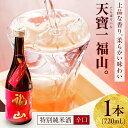 【ふるさと納税】福山城築城四百年記念酒『天寶一 福山。』 特別純米酒 (720mL) 広島県福山市/株式会社酒商山田 日本酒 酒 純米酒 アルコール 贈り物 ギフト 記念 贈答 城 福山城 ギフト 蔵元 天寶一 日本酒【BAFR005】