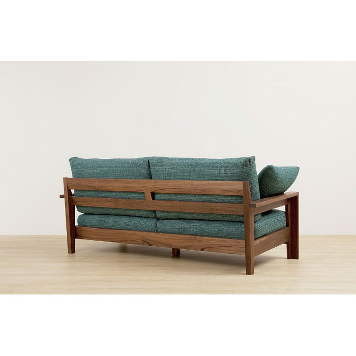 【ふるさと納税】No.863 （ウォールナット）AUTHENTICITY FINE SOFA RE ／ ソファ 家具 デザイン スタイリッシュ 自然素材 木製 送料無料 広島県 2