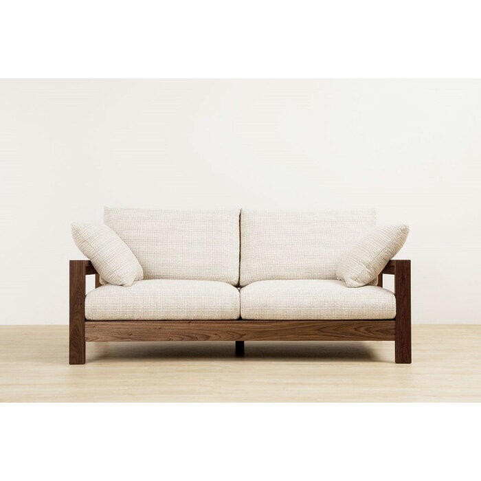 【ふるさと納税】（ブラックチェリー）AUTHENTICITY FINE SOFA RD［No.870］／ ソファ 家具 デザイン スタイリッシュ 自然素材 木製 送料無料 広島県