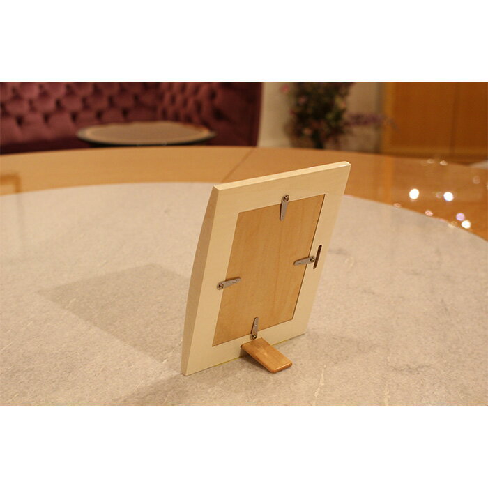 【ふるさと納税】クリスタルフォトフレームE［No.883］／ シカモア 華やか 貝 桜 写真 ギフト 送料無料 広島県