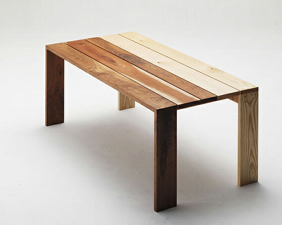 【ふるさと納税】No.319 kitoki　DK01．slit　table ／ テーブル きとき デザイン 家具 木製 送料無料 広島県