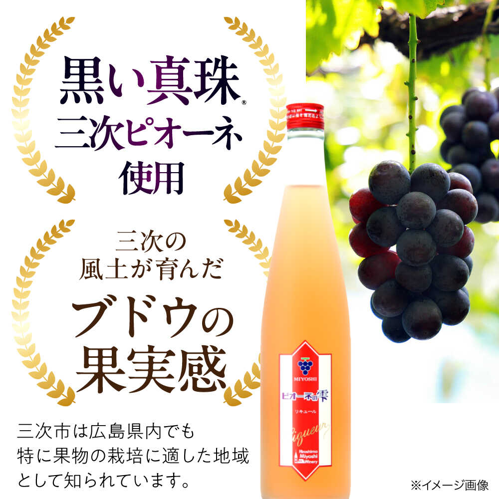 【ふるさと納税】【お歳暮ギフト対象】【年内発送】ピオーネの雫 ぶどう ピオーネ リキュール 果実酒 甘口 リキュール 飲み比べ 贈答 特産品 産地直送 取り寄せ 広島 三次ワイナリー 9000円 1万円以下 甘口 人気 ギフト プレゼント 三次市 / 広島三次ワイナリー[APAZ087]