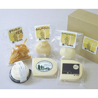 庄原産生乳の手作りチーズ6種セット[配送不可地域:離島]