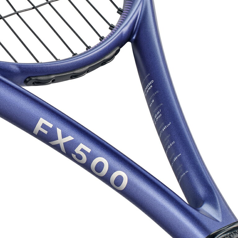 【ふるさと納税】ダンロップ 硬式テニスラケット DUNLOP FX 500｜硬式 プレイヤー アスリート 広島 大竹市 おすすめ 人気 [2223-2226]