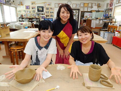 【陶芸体験 手びねりコース ペアチケット】保田窯 陶芸の里 広島 クラフト 手作り