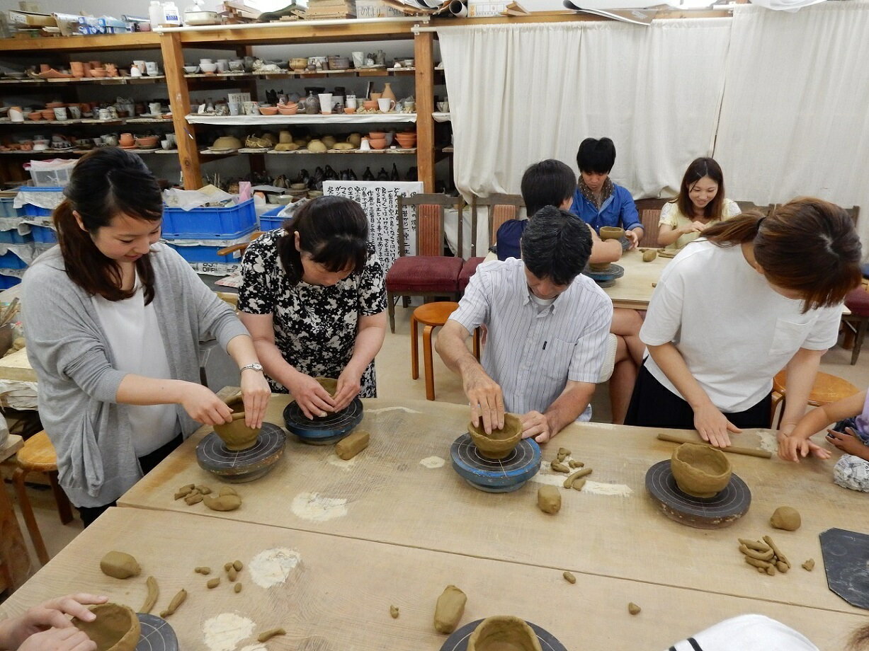 【ふるさと納税】【陶芸体験 手びねりコース ペアチケット】保田窯 陶芸の里 広島 クラフト 手作り