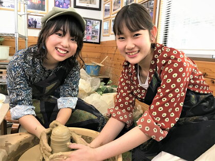 【陶芸体験 電動ろくろコース ペアチケット】保田窯 陶芸の里 広島 クラフト 手作り