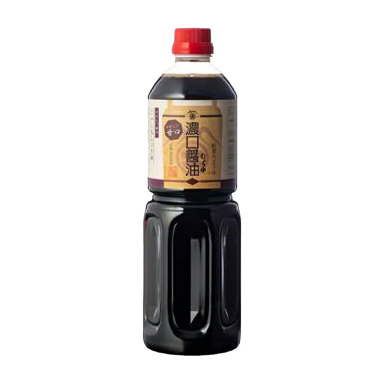 【ふるさと納税】大前醤油 濃口（甘口）醤油 1000ml×2本 調味料 醤油 濃口醤油 甘口 セット 広島 安芸高田市