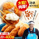 【ふるさと納税】【お中元対象】新鮮牡蠣の極上カキフライ【冷凍】【選べる内容量】広島牡蠣 カキフライ 牡蠣 かき カキ 冷凍 料理 簡単 魚介類 海鮮 ギフト 広...