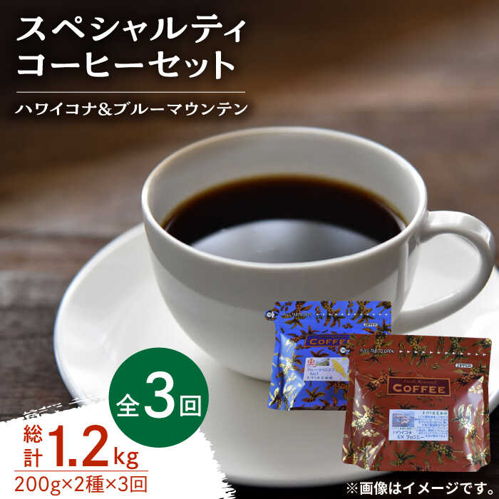 【ふるさと納税】【全3回定期便】日常の幸せに気づく最高の一杯を スペシャルティ コーヒーセット 各200g 珈琲 豆 本格 ブレンド プレミアム 焙煎 広島県 江田島市/Coffee Roast Sereno[XBE035]