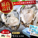 【ふるさと納税】広島牡蠣の老舗かなわ【生牡蠣】【選べる内容量】安心・安全の新鮮牡蠣 牡蠣 400g〜1kg かき むき身 パック入り 生食用 魚介類 海鮮 広島...