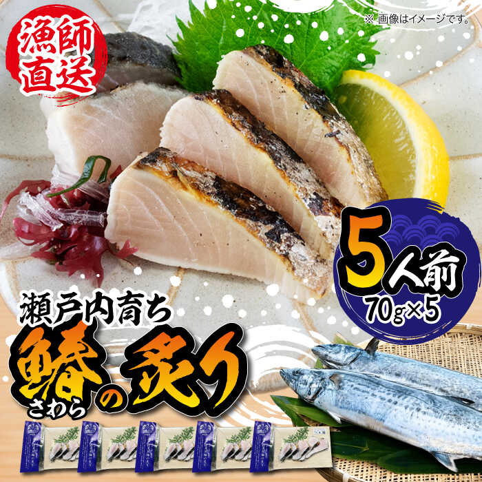 ふっくら香ばしい! 鰆の炙り 5人前 さわら サワラ 魚 料理 和食 簡単 レシピ 魚介類 海産物 海鮮 刺身 ギフト 江田島市/秋宝丸