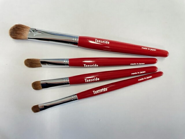 熊野化粧筆 アイシャドウ4本セット メイクブラシ 熊野筆 化粧筆
