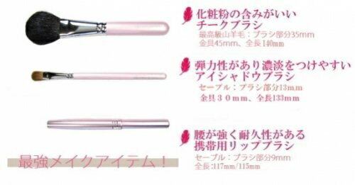 �ڤդ뤵��Ǽ�ǡ۷����ɮ�ᥤ���֥饷3�����åȡʥԥ󥯥ѡ����PK-5�ڥᥤ���֥饷 �ե������֥饷 �������֥饷 ��������ɥ��֥饷 ����ɮ��