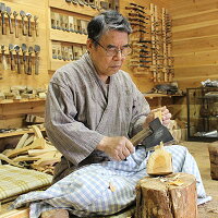 【ふるさと納税】広島県指定伝統的工芸品戸河内刳物浮上お玉【1002717】