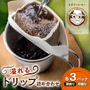 【ふるさと納税】すぎまり珈琲 溢れるドリップ詰合せ【6パック入り】(深煎り・中煎り)【1526102】